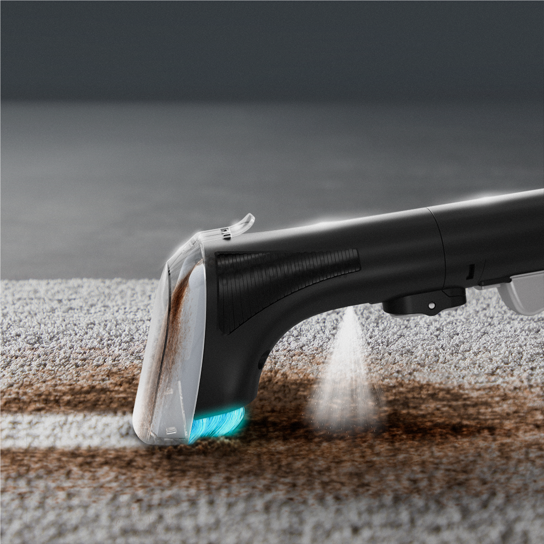 Tefal Clean It, juodas/žalias - Kilimų ir apmušalų valymo įrenginys