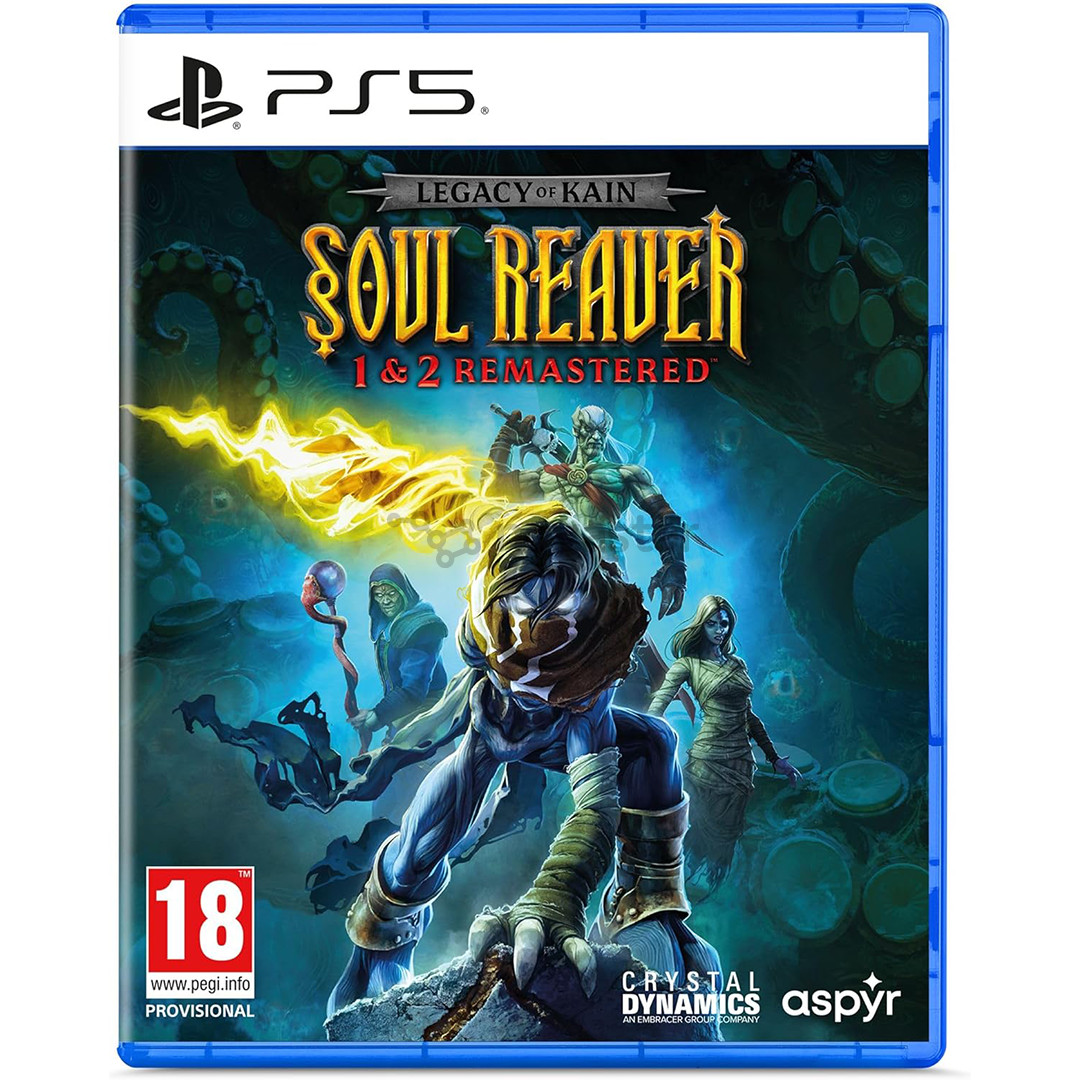 Legacy of Kain: Soul Reaver 1 & 2 Remastered, PlayStation 5 - Žaidimas