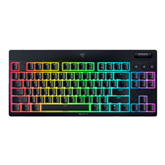 Razer BlackWidow V4 Low-Profile HyperSpeed, clicky, TKL, US, juoda - Belaidė klaviatūra