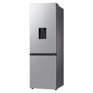 Samsung SmartThings AI Energy, No Frost, 341 L, aukštis 186 cm, sidabro spalvos - Šaldytuvas