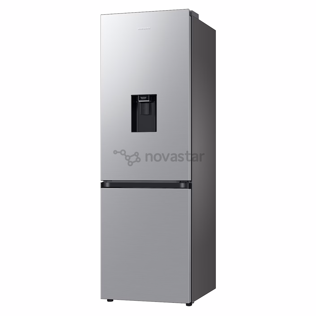 Samsung SmartThings AI Energy, No Frost, 341 L, aukštis 186 cm, sidabro spalvos - Šaldytuvas