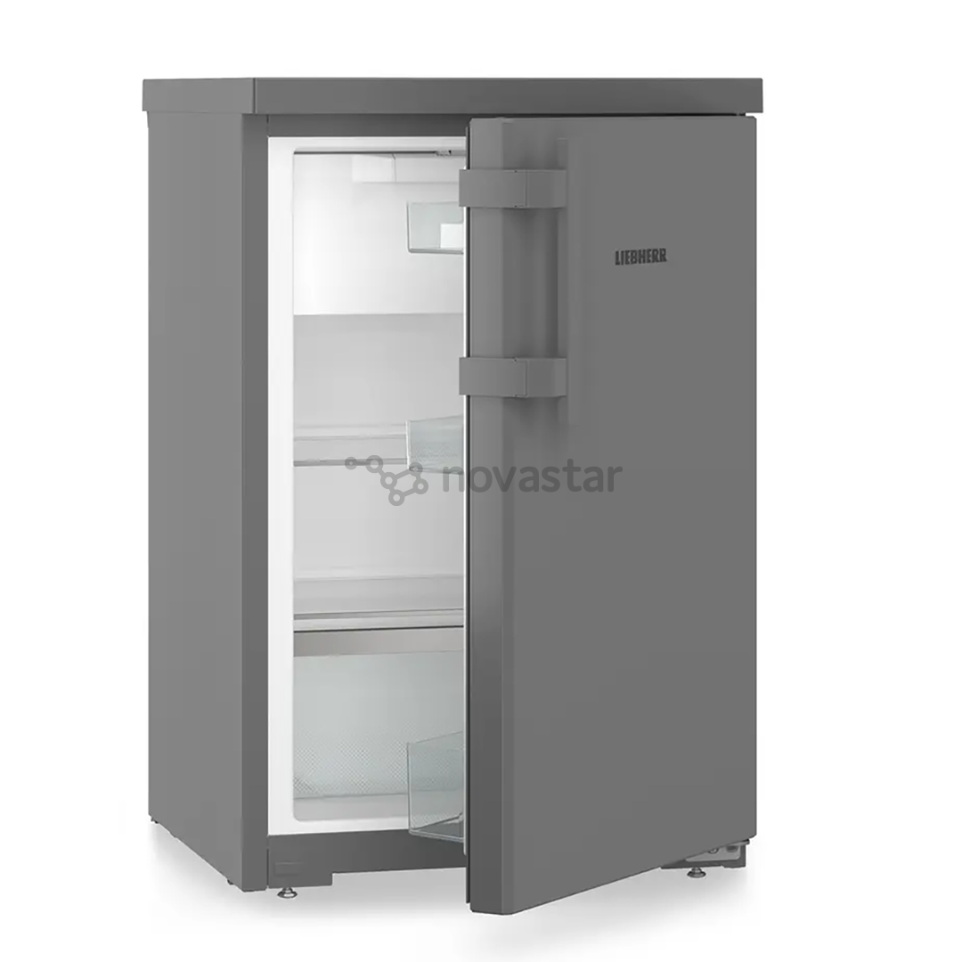 Liebherr Pure, SmartFrost, 112 L, aukštis 85 cm, tamsiai pilkas - Šaldytuvas