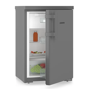 Liebherr Pure, SmartFrost, 112 L, aukštis 85 cm, tamsiai pilkas - Šaldytuvas