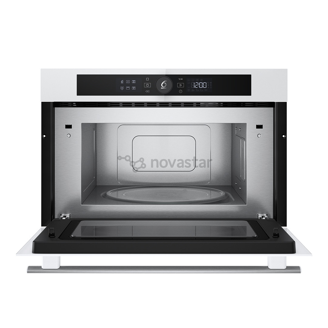 Whirlpool, 31 л, 1000 Вт, белый - Интегруемая микроволновая печь с грилем