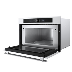 Whirlpool, 31 л, 1000 Вт, белый - Интегруемая микроволновая печь с грилем