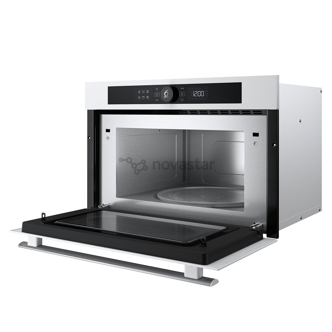 Whirlpool, 31 л, 1000 Вт, белый - Интегруемая микроволновая печь с грилем