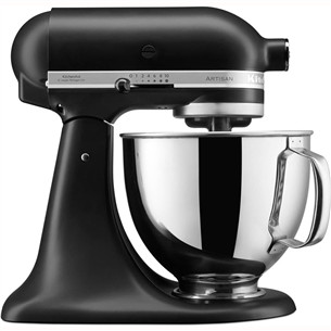 KitchenAid Artisan, 4,8 L, juodas - Virtuvinis kombainas