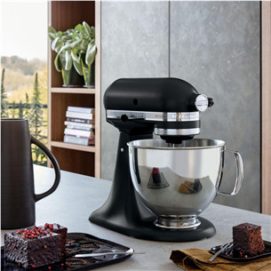 KitchenAid Artisan, 4,8 L, juodas - Virtuvinis kombainas