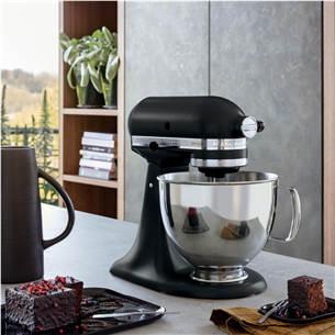 KitchenAid Artisan, 4,8 L, juodas - Virtuvinis kombainas