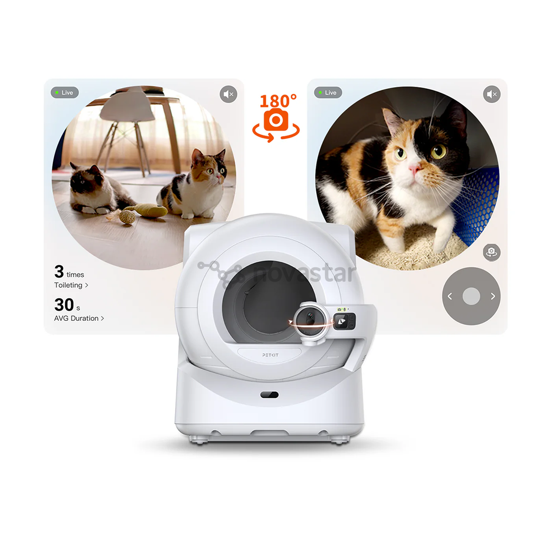 Petkit Purobot Ultra, balta - Automatinė savaime išsivalanti kraiko dėžė