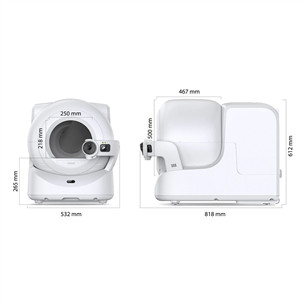 Petkit Purobot Ultra, white - Automatic cat litter box