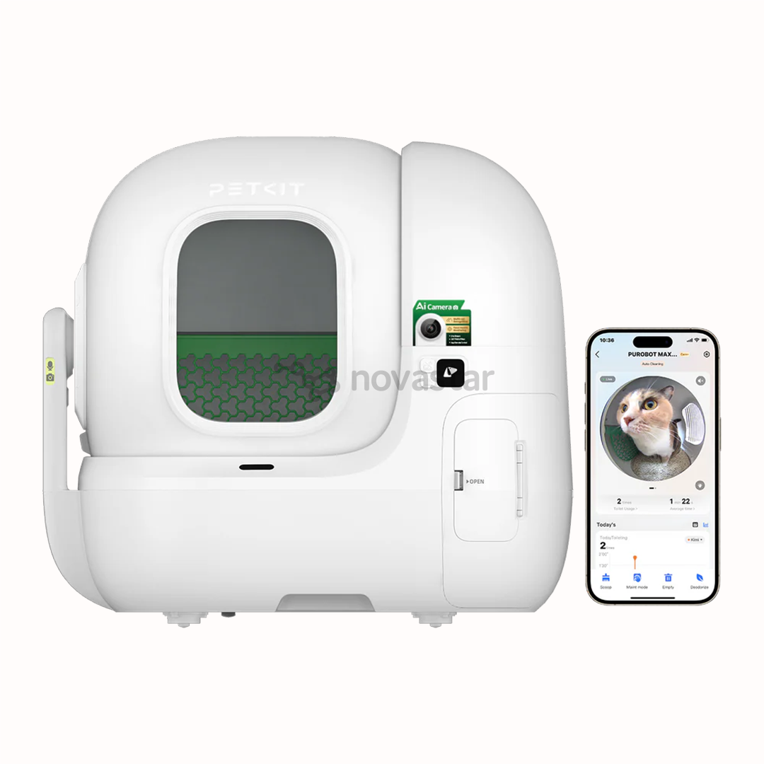 Petkit Purobot Max Pro, balta - Automatinė kačių kraiko dėžė