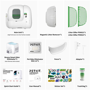 Petkit Purobot Max Pro, white - Automatic cat litter box
