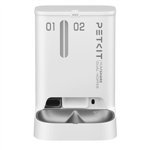 Petkit YumShare Dual-hopper, balta - Automatinė šėrykla su kamera