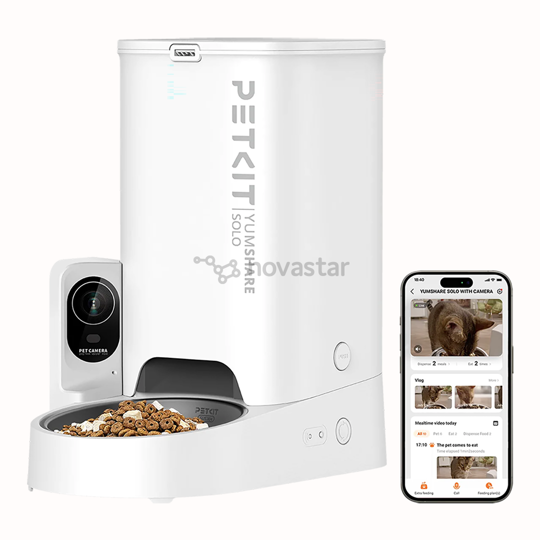 Petkit YumShare Solo, white - Automatic feeder with camera