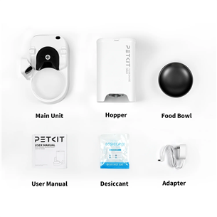 Petkit YumShare Solo, white - Automatic feeder with camera