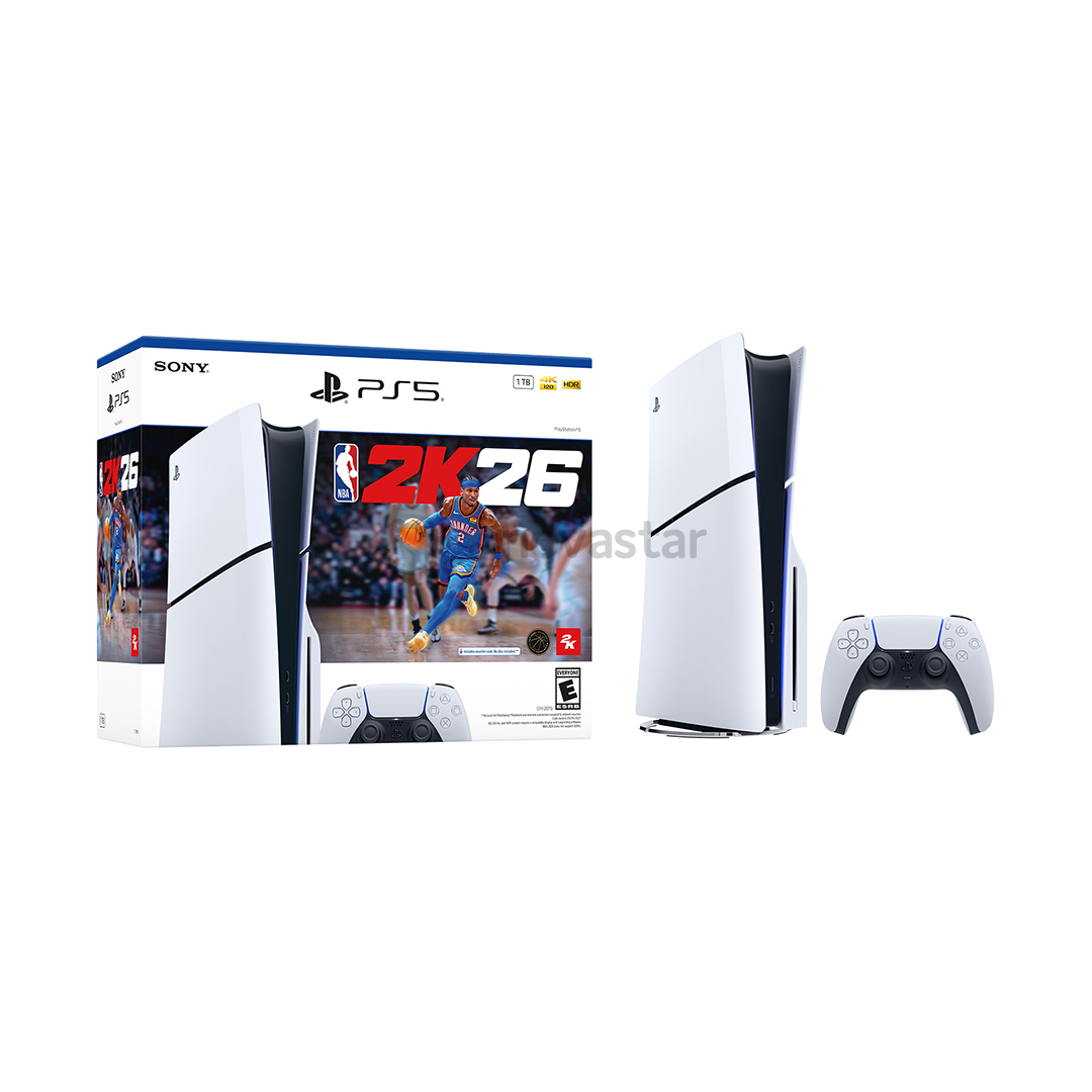 Sony PlayStation 5 Slim + NBA 2K26 - Gaming console bundle