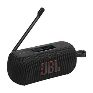 JBL Tuner 3, juodas - Nešiojamasis radijas JBLTUNER3BLK