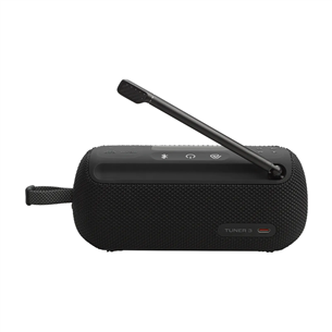 JBL Tuner 3, juodas - Nešiojamasis radijas