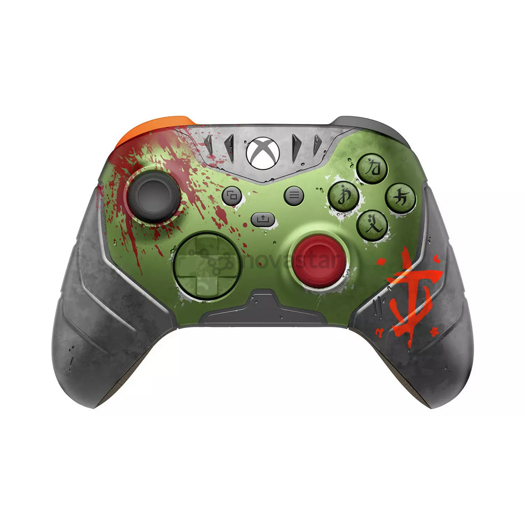 Microsoft Xbox Wireless Controller Doom Limited Edition, Xbox Series X/S, žalias - Belaidis žaidimų pultelis