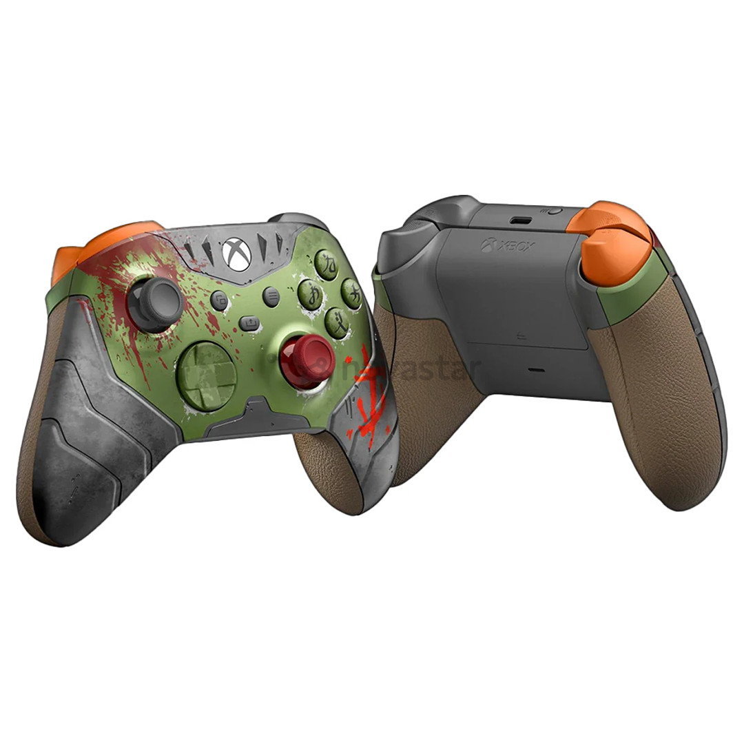 Microsoft Xbox Wireless Controller Doom Limited Edition, Xbox Series X/S, žalias - Belaidis žaidimų pultelis