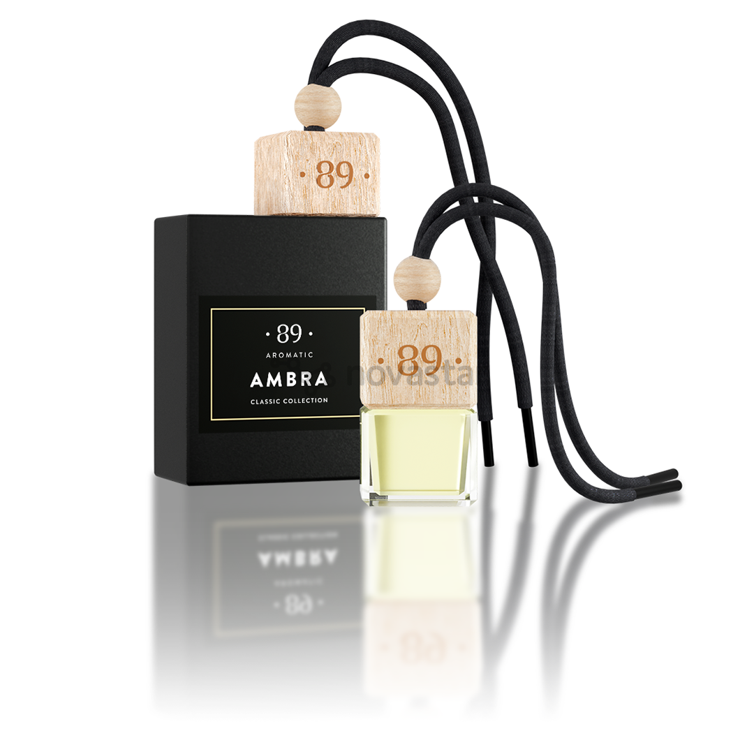 Aromatic89, Ambra, 8 ml - Kabinamas stiklinis oro gaiviklis