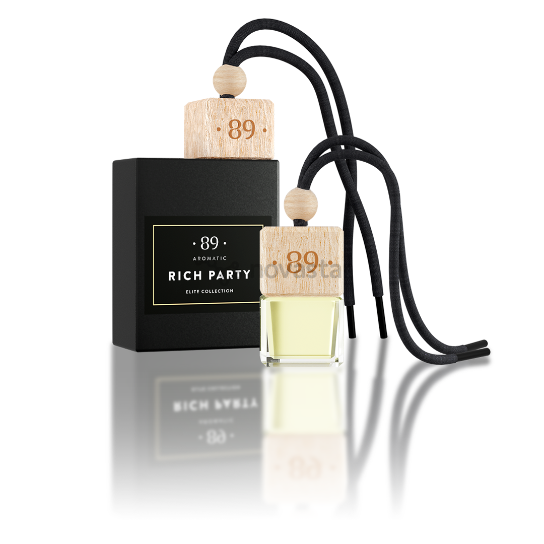 Aromatic89, Rich Party, 8 ml - Kabinamas stiklinis oro gaiviklis