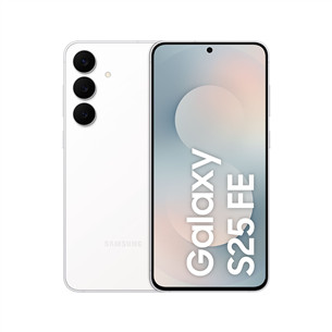 Samsung Galaxy S25FE, 256 GB, baltas - Išmanusis telefonas SM-S731BZWGEUE
