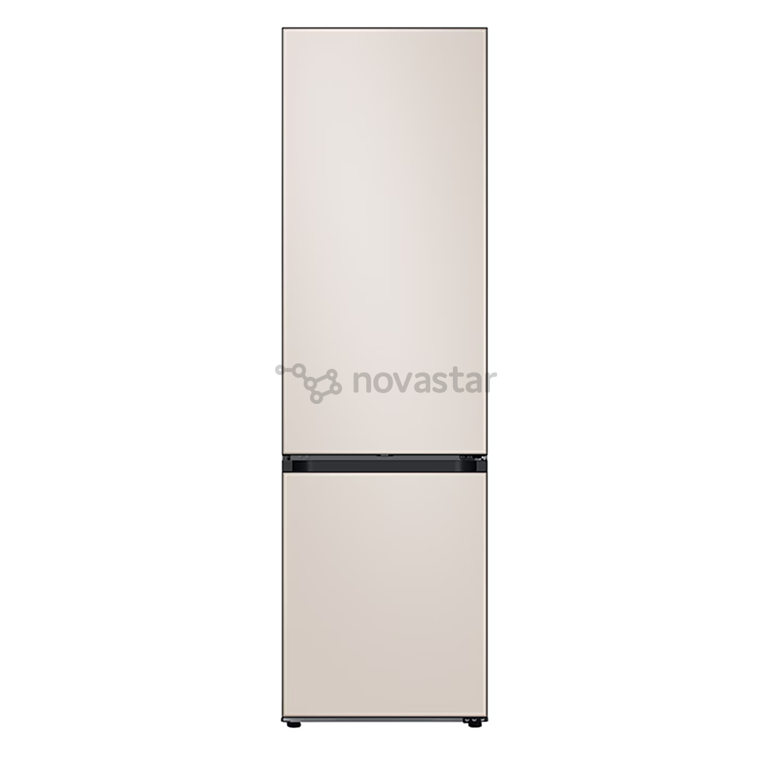 Samsung BeSpoke, 390 L, aukštis 203 cm, 390 L, smėlio spalvos - Šaldytuvas