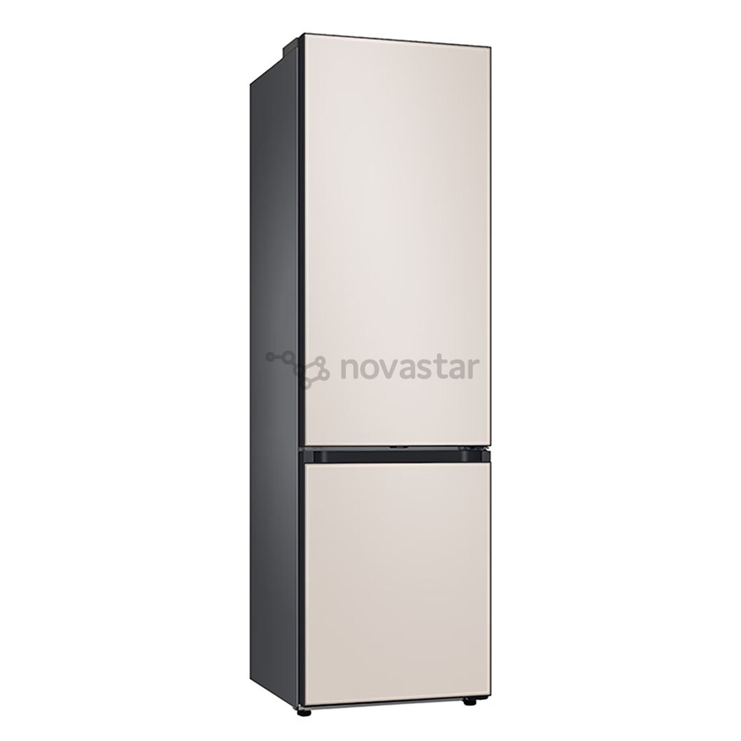 Samsung BeSpoke, 390 L, aukštis 203 cm, 390 L, smėlio spalvos - Šaldytuvas