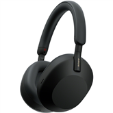 Sony WH-1000XM5, juodos - Belaidės ausinės