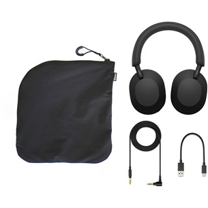 Sony WH-1000XM5 SA, juodos - Belaidės ausinės