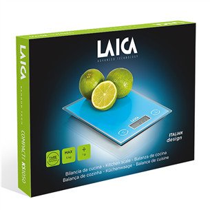 Laica, baltos - Virtuvinės svarstyklės