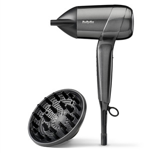 BaByliss Titanium Shine, 1600 W, grey - Hair dryer