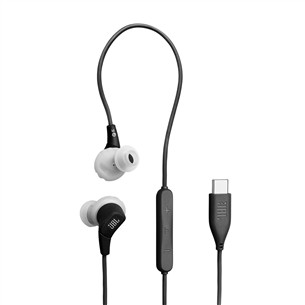 JBL Endurance Run 3, USB-C, black - Sports headphones JBLENDURRUN3CBLKG