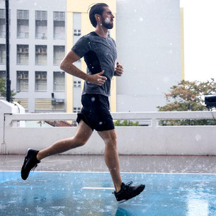 JBL Endurance Run 3, USB-C, baltos - Sportinės ausinės