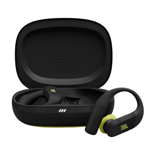 JBL Endurance Peak 4, black / lime - Belaidės sportinės ausinės JBLENDUPEAK4BLKL
