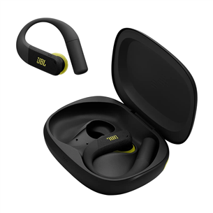 JBL Endurance Peak 4, black / lime - Belaidės sportinės ausinės