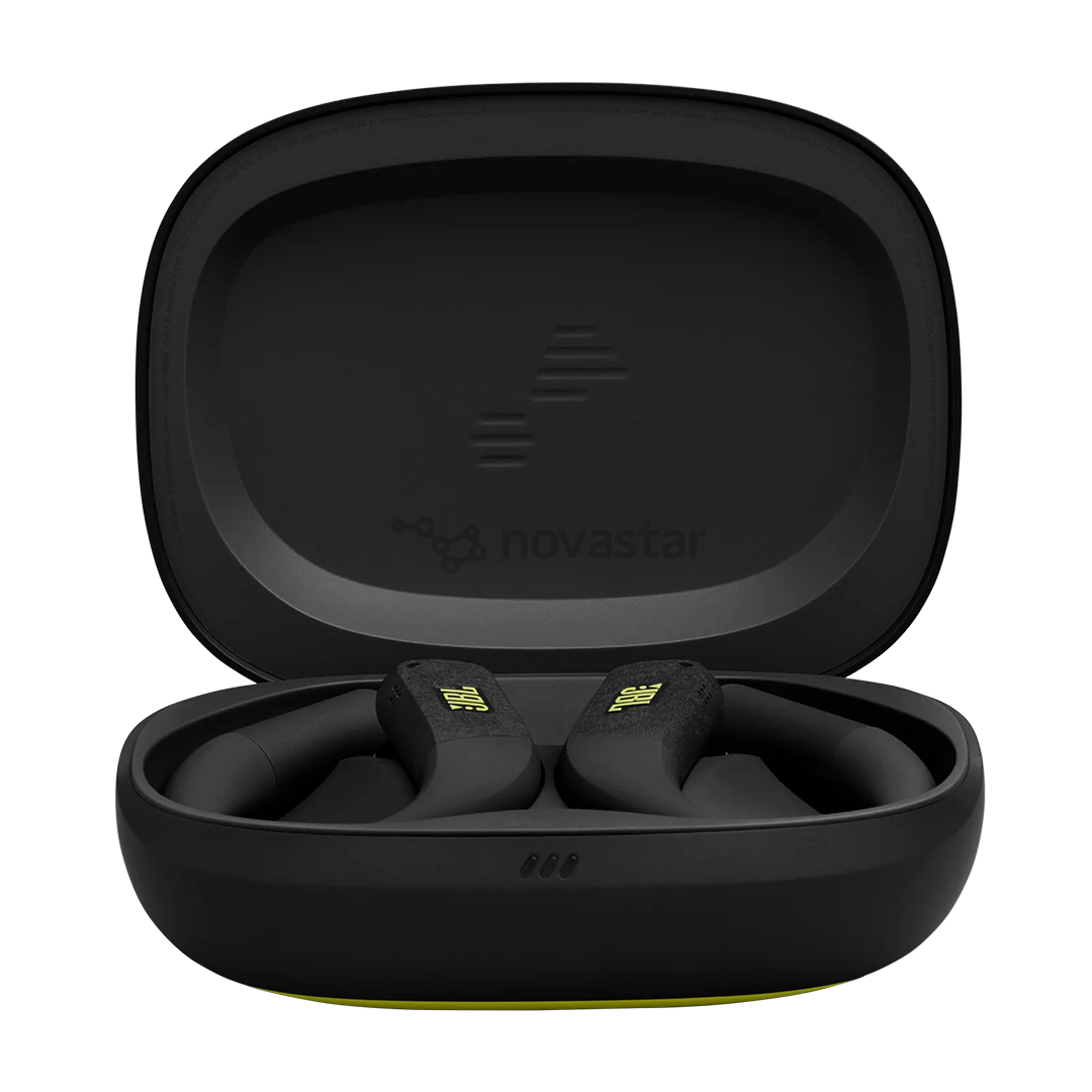 JBL Endurance Peak 4, black / lime - Belaidės sportinės ausinės