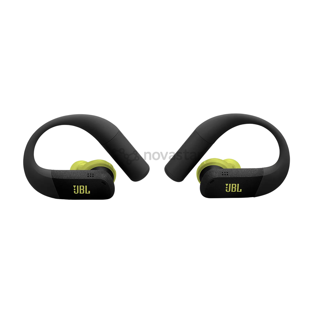 JBL Endurance Peak 4, black / lime - Belaidės sportinės ausinės