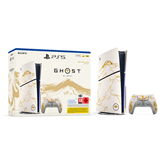 Sony PlayStation 5 Slim Ghost of Yotei Limited Edition, white / gold - Gaming console bundle