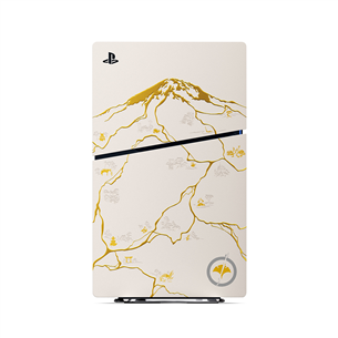 Sony PlayStation 5 Slim Ghost of Yotei Limited Edition, white / gold - Gaming console bundle
