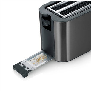 Severin, 1400 W, grey - Toaster