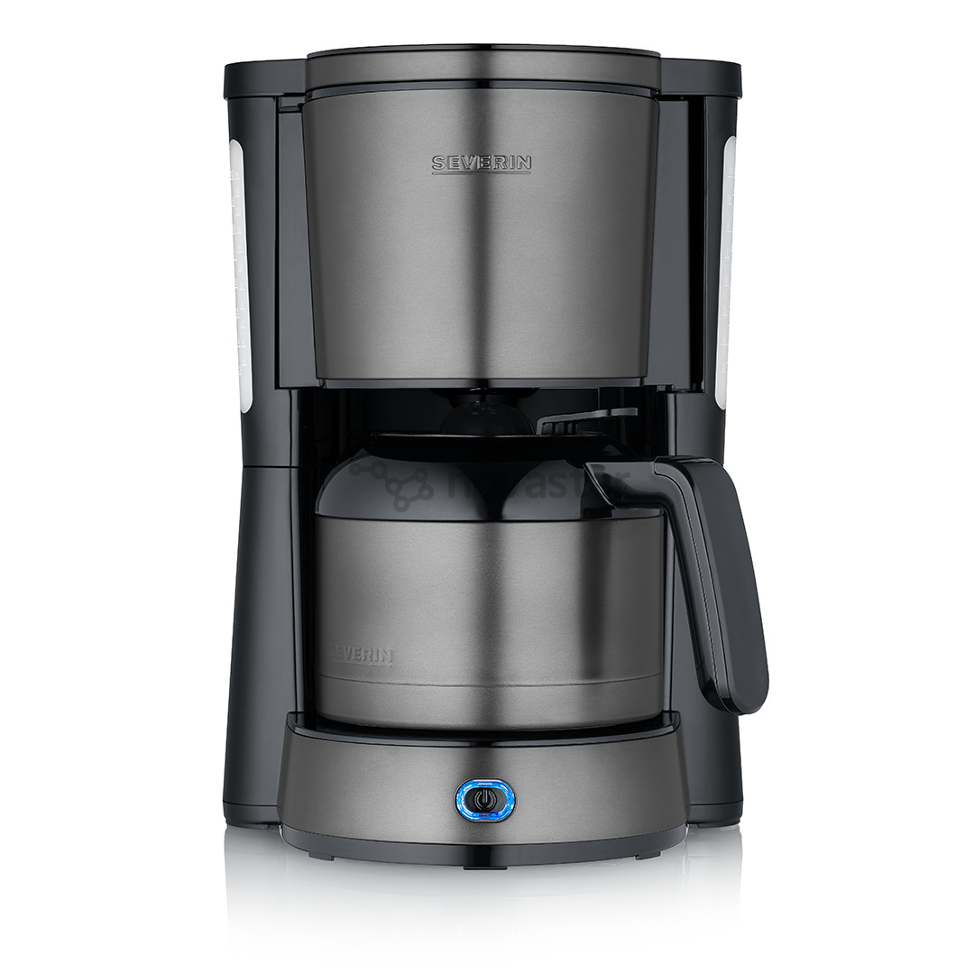 Severin, 1000 W, 10 cups, grey - Filter coffee machine