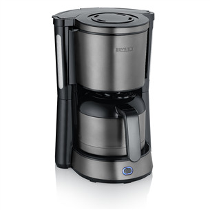 Severin, 1000 W, 10 cups, grey - Filter coffee machine