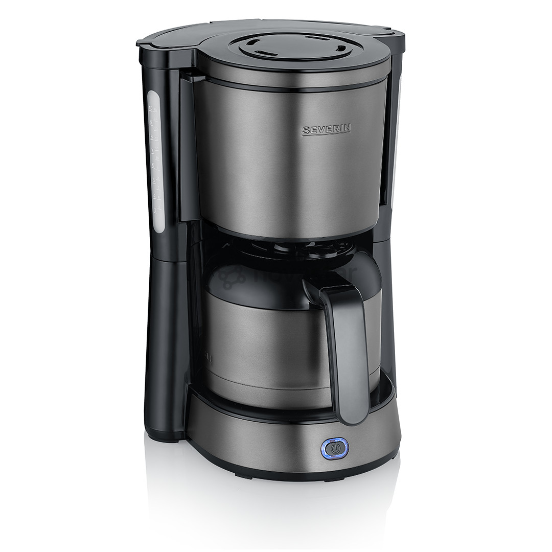 Severin, 1000 W, 10 cups, grey - Filter coffee machine