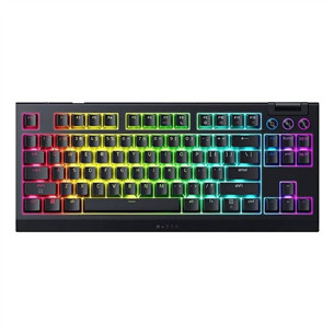 Razer BlackWidow V4, TKL, tactile, juoda - Belaidė klaviatūra RZ03-05480100-R3M1