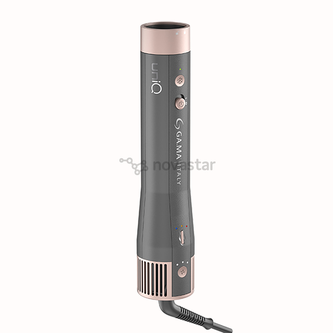 GA.MA Aura UniQ, 1500 W, dark grey/pink - Multistyler