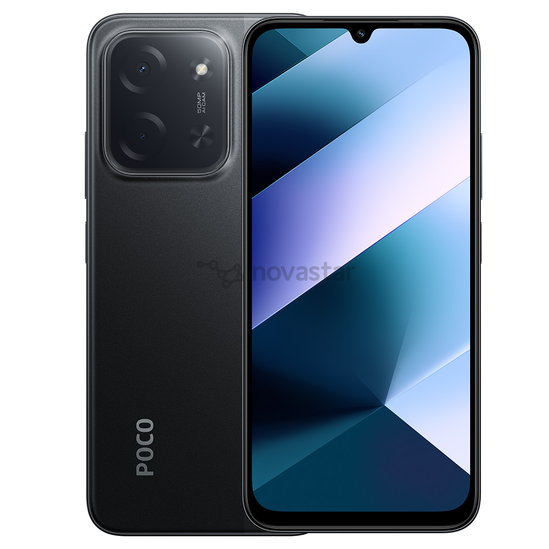 POCO C85, 6 GB, 128 GB, black - Smartphone MZB0LFWEU