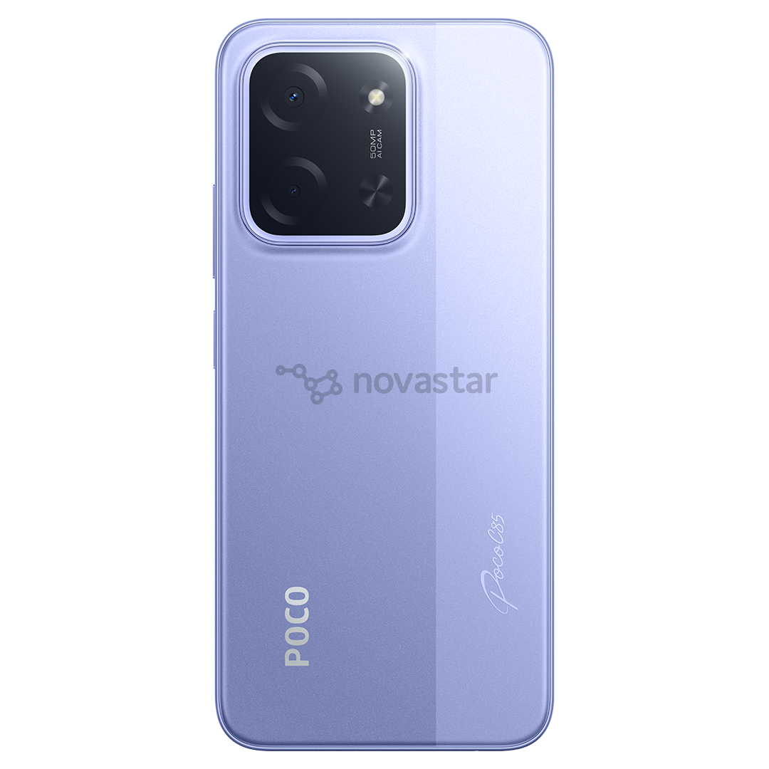 POCO C85, 6 ГБ, 128 ГБ, сиреневый - Смартфон
